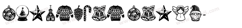 Christmas Carol字体转换